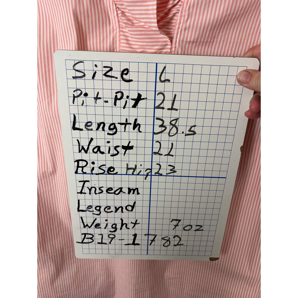 Lafayette 148 women’s dress shirt, sleeveless pockets, pinstripe quiet luxury - Picture 12 of 12